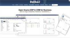 Desktop Screenshot of dolibarr.org