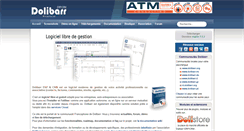 Desktop Screenshot of dolibarr.fr